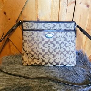 Coach Brown/Tan Crossbody Bag